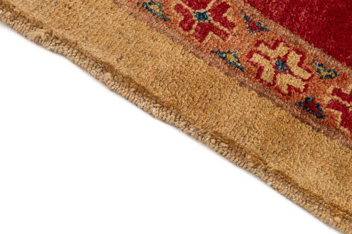 6' 8 x 9' 10 Hand Knotted Peshawar Ziegler Wool Rug