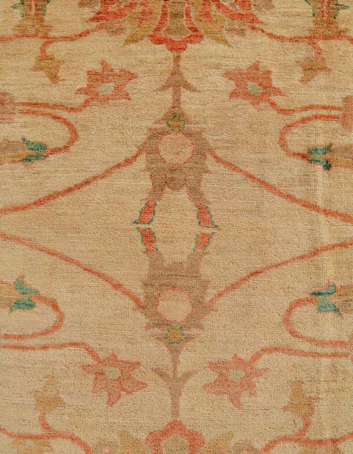 12' x 17' 8 Hand Knotted Peshawar Ziegler Rug