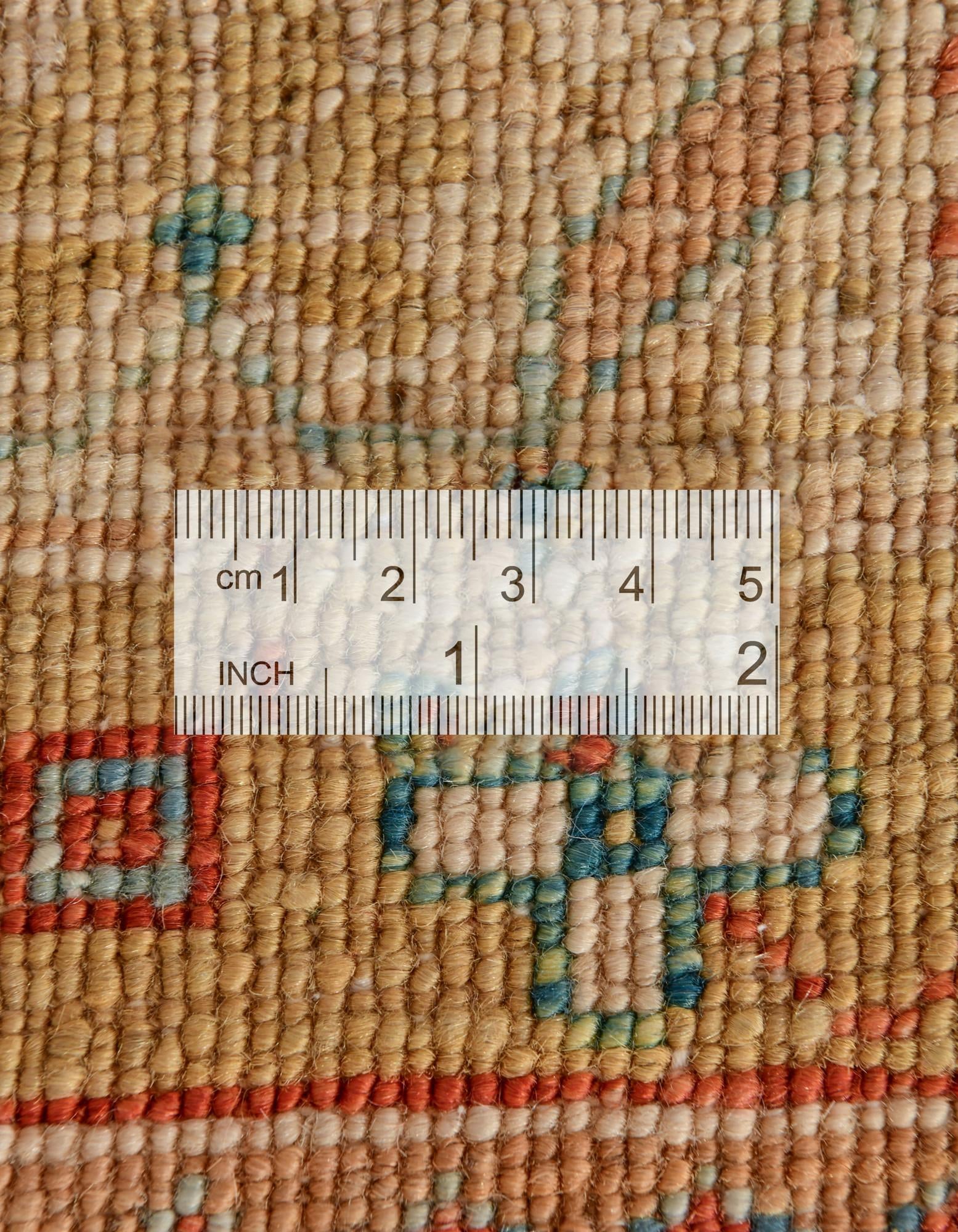 12' x 17' 8 Hand Knotted Peshawar Ziegler Rug