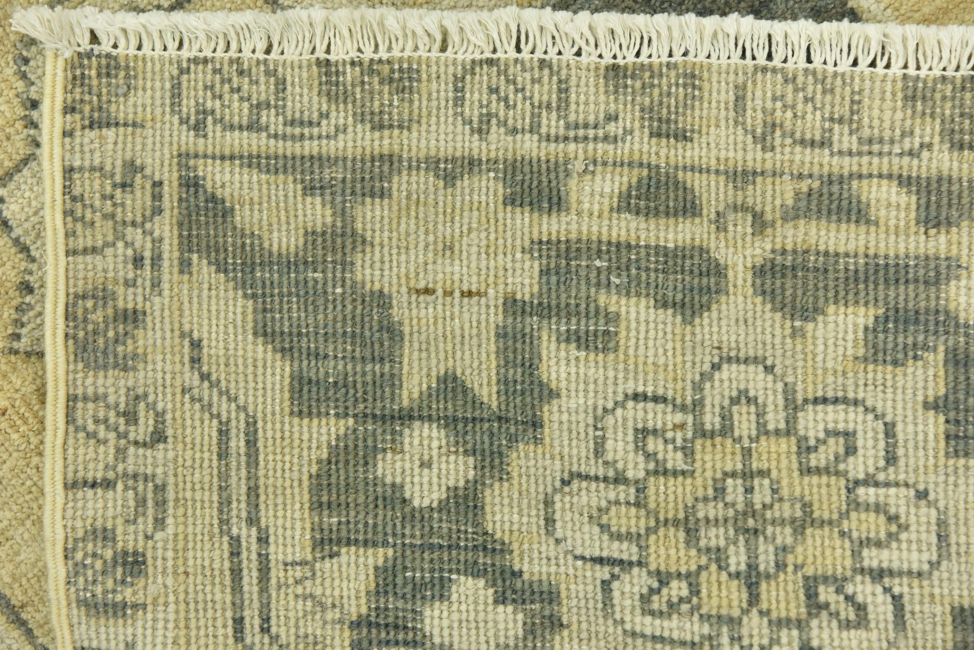 7' 1 x 10' Hand Knotted Peshawar Ziegler Wool Rug