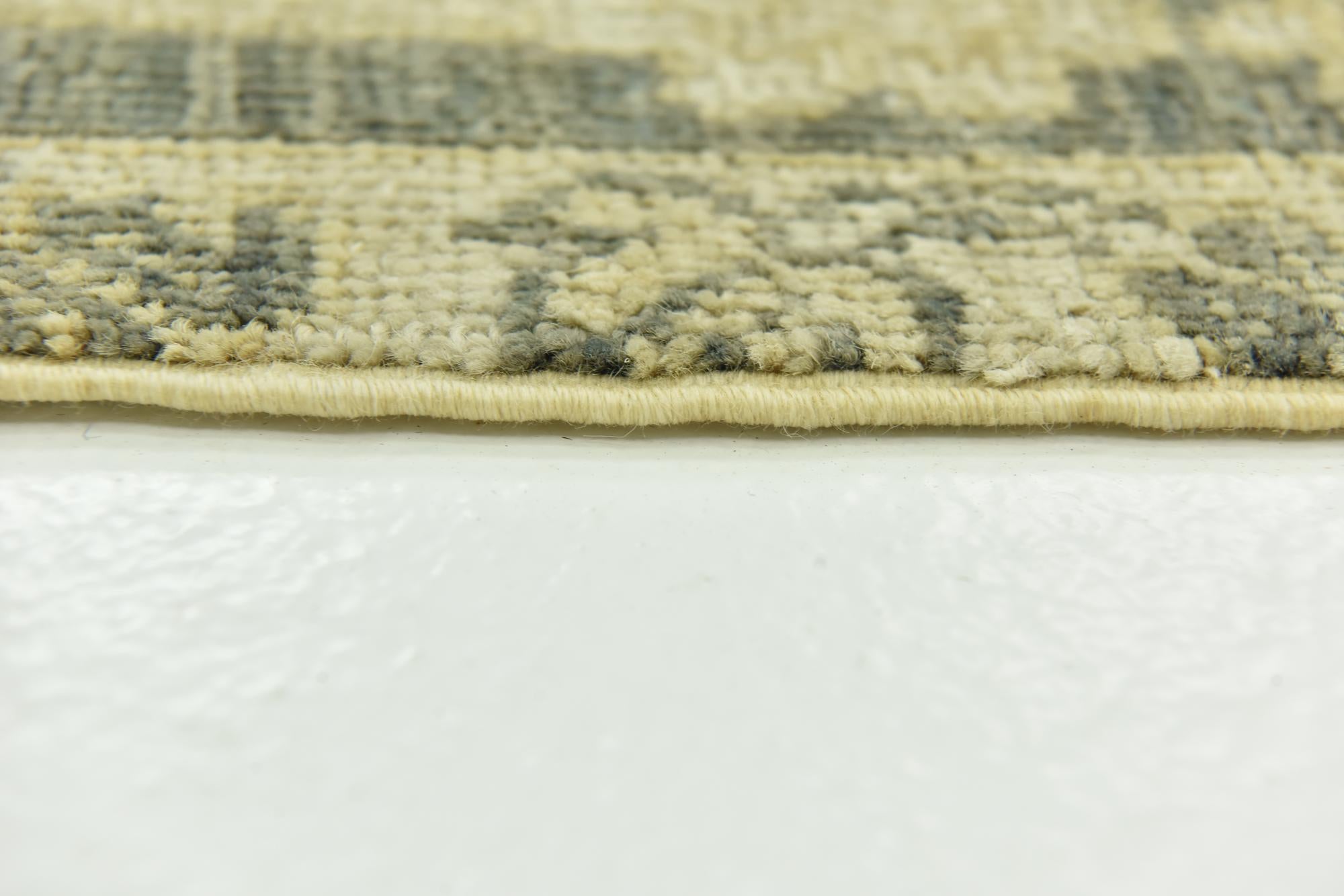 7' 1 x 10' Hand Knotted Peshawar Ziegler Wool Rug