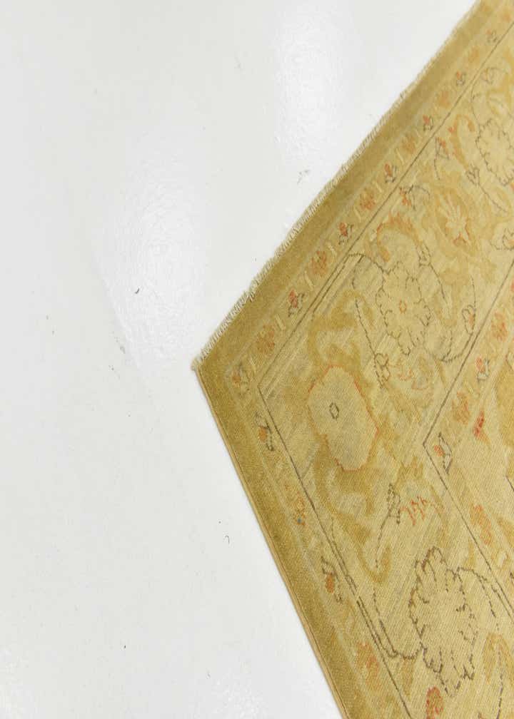 6' x 9' 4 Hand Knotted Peshawar Ziegler Rug