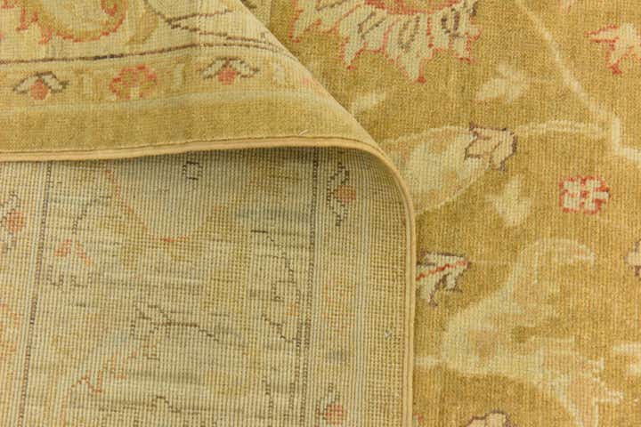 6' x 9' 4 Hand Knotted Peshawar Ziegler Rug