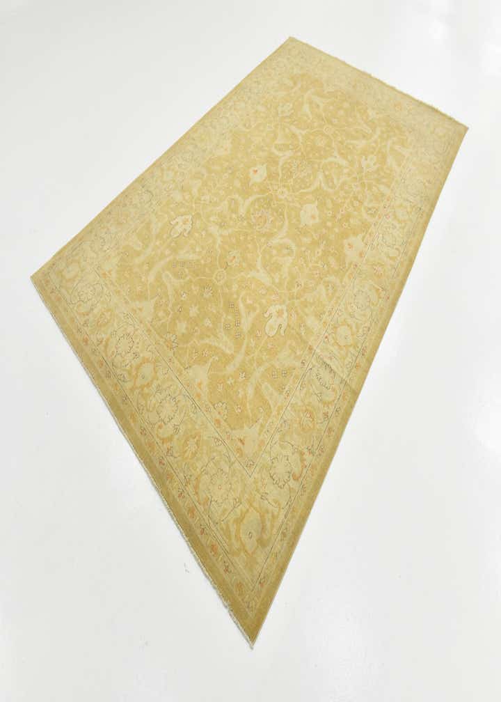 6' x 9' 4 Hand Knotted Peshawar Ziegler Rug