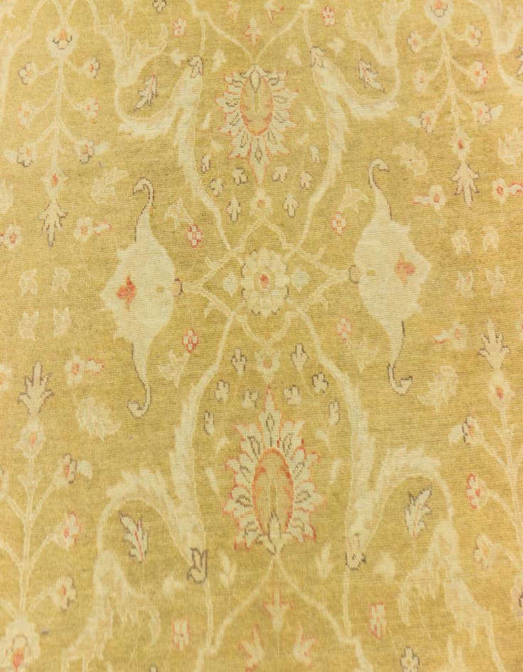 Detail image of 6' x 9' 4 Hand Knotted Peshawar Ziegler Rug