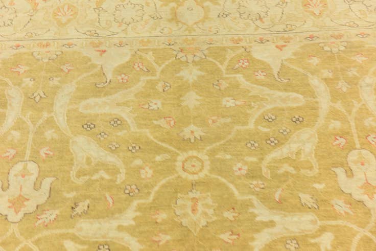 Detail image of 6' x 9' 4 Hand Knotted Peshawar Ziegler Rug