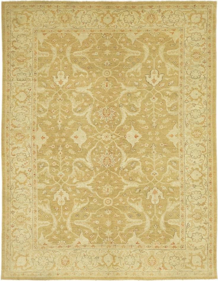 Detail image of 6' x 9' 4 Hand Knotted Peshawar Ziegler Rug