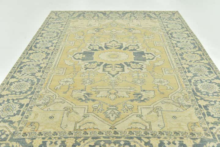 220cm x 310cm Handgeknüpft Peshawar Ziegler Wolle Teppich