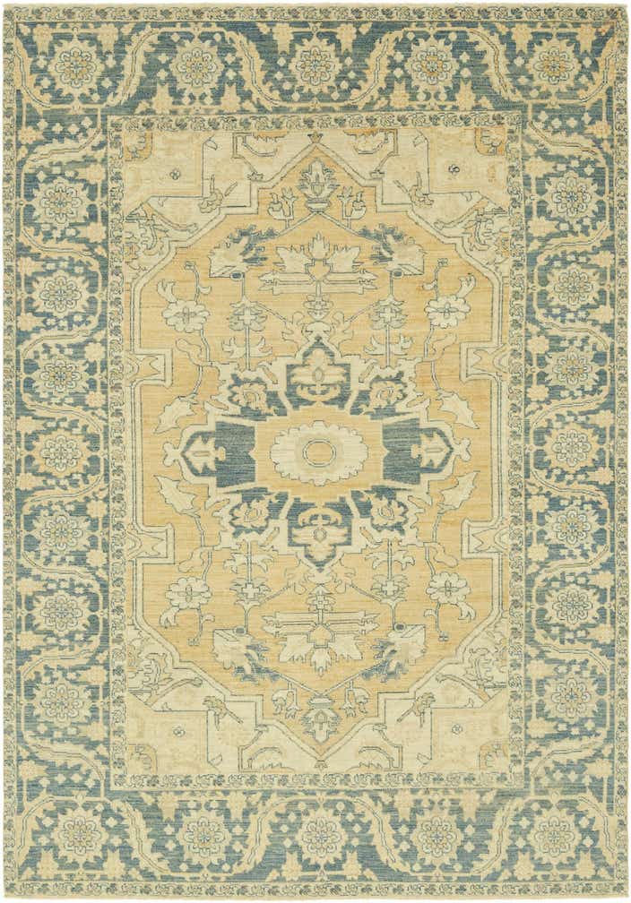 220cm x 310cm Handgeknüpft Peshawar Ziegler Wolle Teppich
