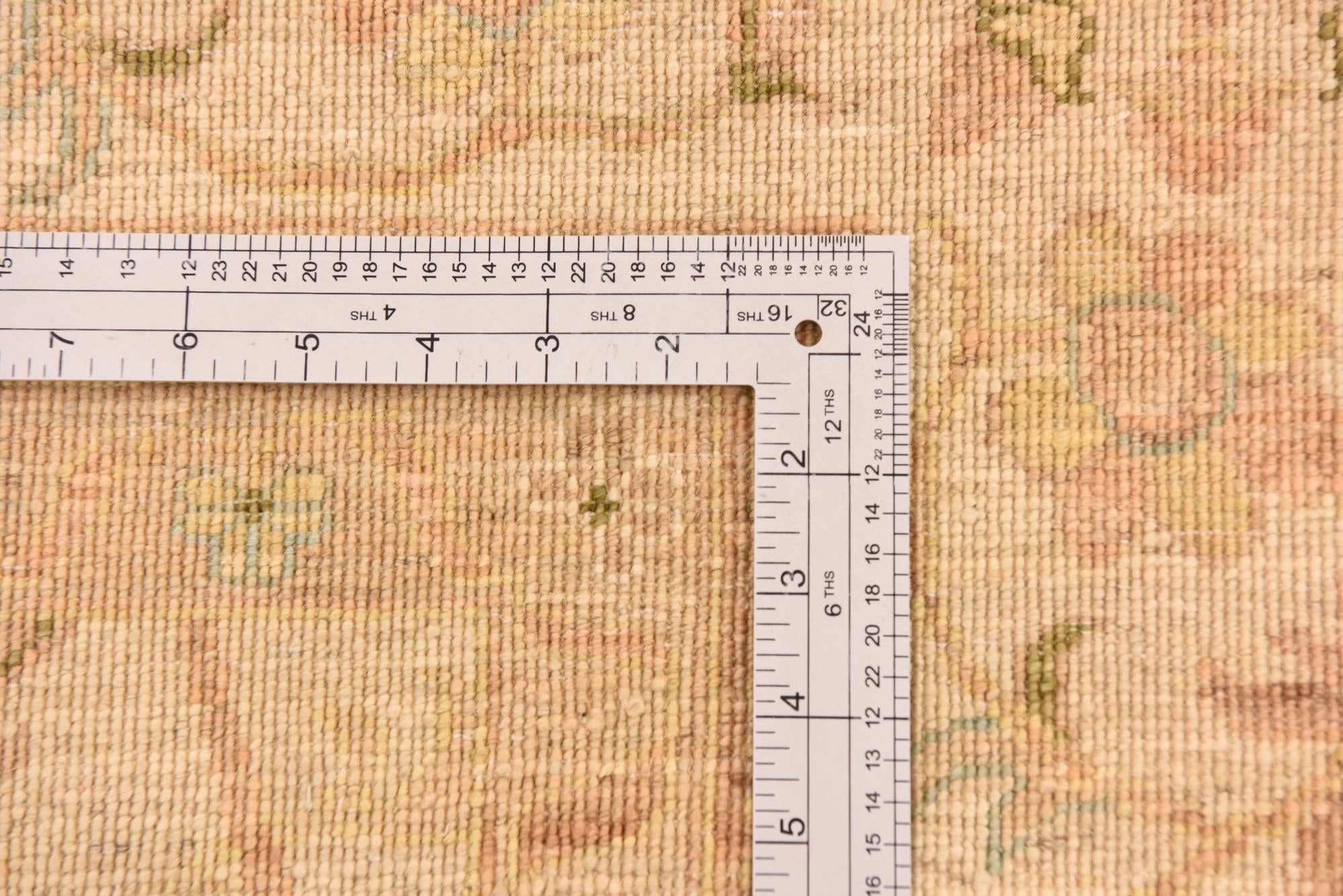 5' 7 x 7' 10 Hand Knotted Peshawar Ziegler Rug