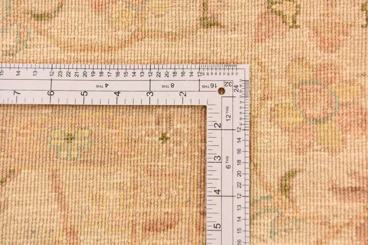 5' 7 x 7' 10 Hand Knotted Peshawar Ziegler Rug