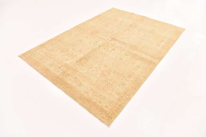 5' 7 x 7' 10 Hand Knotted Peshawar Ziegler Rug