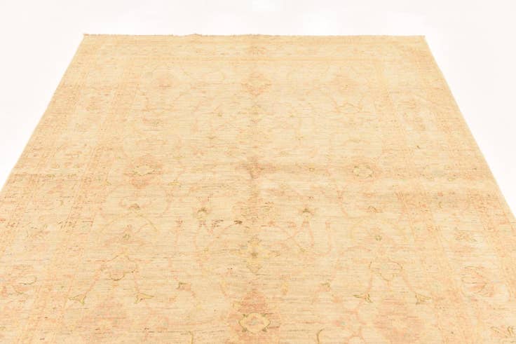 Detail image of 5' 7 x 7' 10 Hand Knotted Peshawar Ziegler Rug