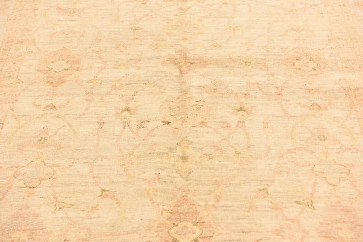 Detail image of 5' 7 x 7' 10 Hand Knotted Peshawar Ziegler Rug