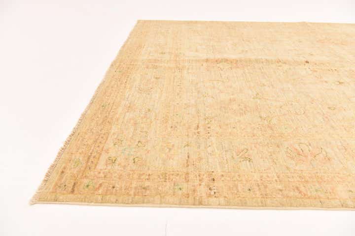 5' 7 x 7' 10 Hand Knotted Peshawar Ziegler Rug