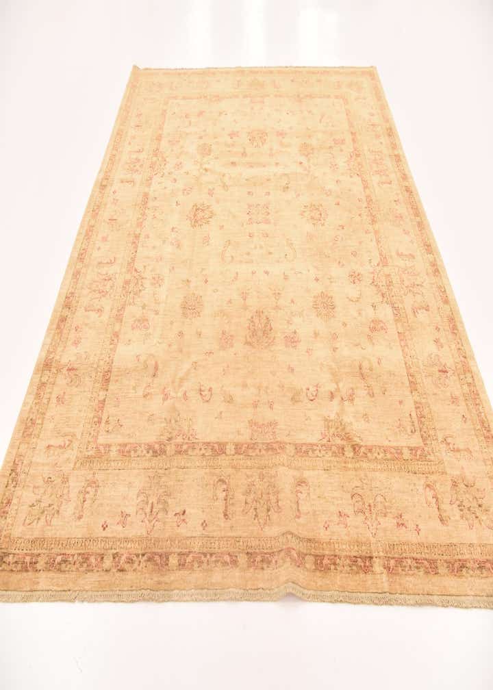 8' 2 x 9' 7 Hand Knotted Peshawar Ziegler Rug