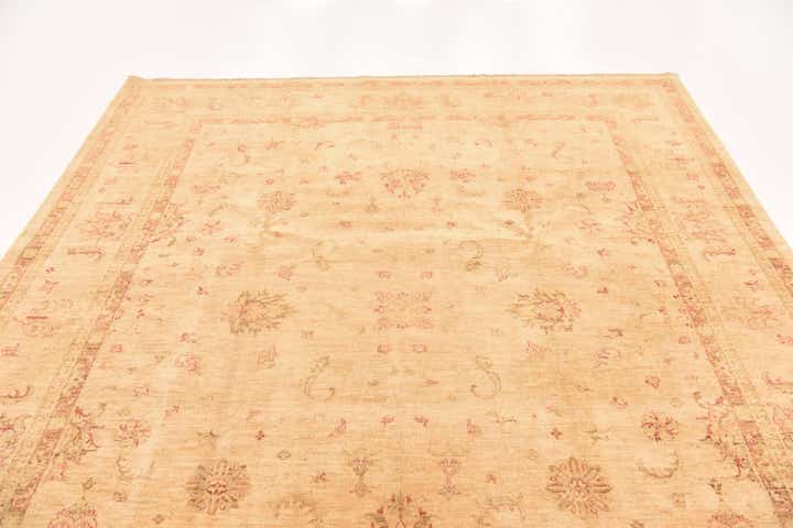 8' 2 x 9' 7 Hand Knotted Peshawar Ziegler Rug