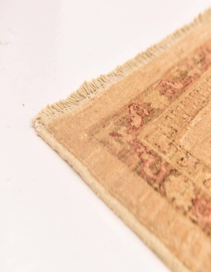 Detail image of 8' 2 x 9' 7  Hand Knotted Peshawar Ziegler Rug