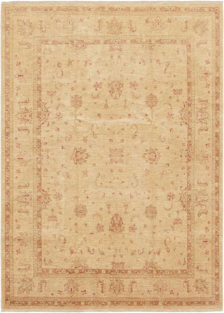 8' 2 x 9' 7 Hand Knotted Peshawar Ziegler Rug