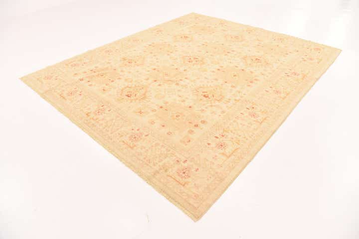 8' 2 x 9' 9 Hand Knotted Peshawar Ziegler Rug