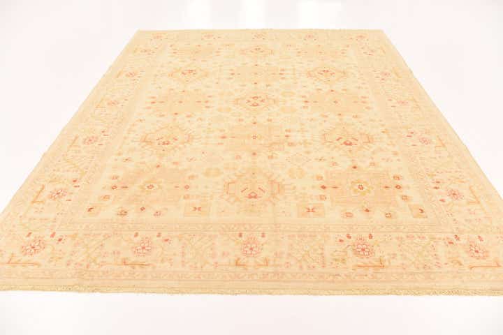 8' 2 x 9' 9 Hand Knotted Peshawar Ziegler Rug