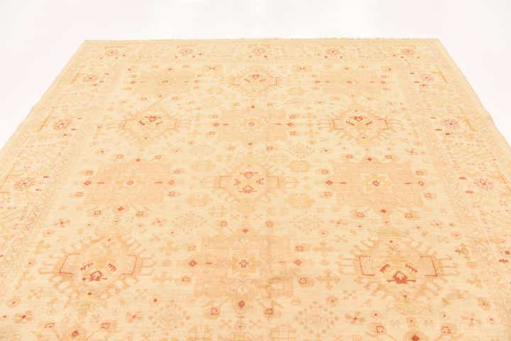 8' 2 x 9' 9 Hand Knotted Peshawar Ziegler Rug