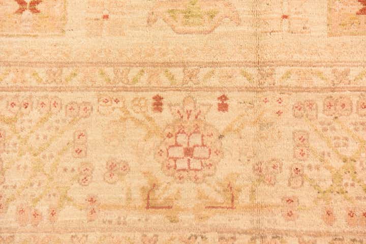 8' 2 x 9' 9 Hand Knotted Peshawar Ziegler Rug