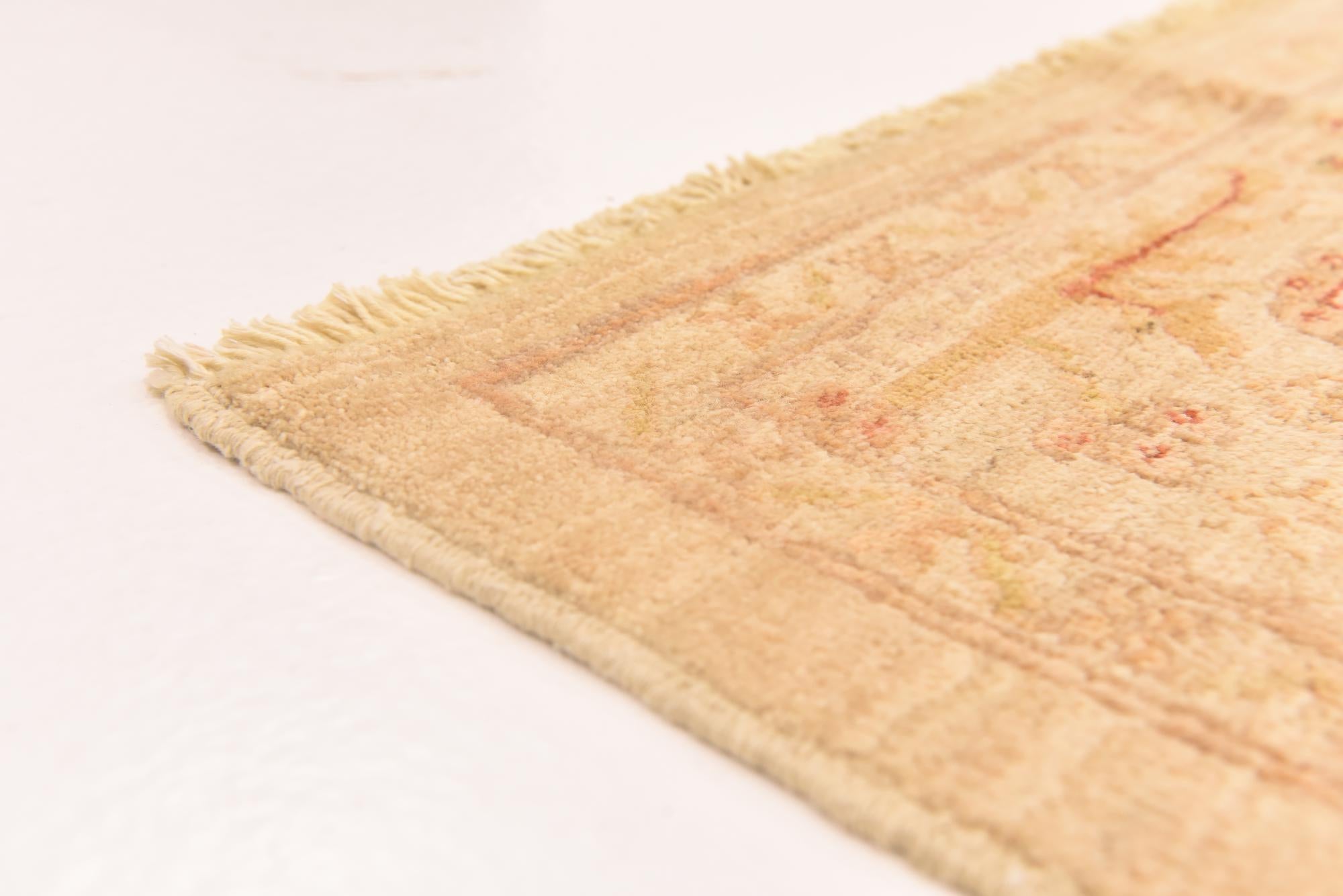 8' 2 x 9' 9 Hand Knotted Peshawar Ziegler Rug