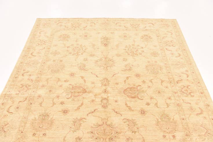 Detail image of 5' 7 x 7' 8 Hand Knotted Peshawar Ziegler Rug