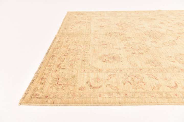 5' 7 x 7' 8 Hand Knotted Peshawar Ziegler Rug