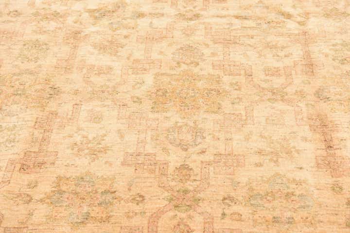 8' 2 x 9' 7 Hand Knotted Peshawar Ziegler Rug