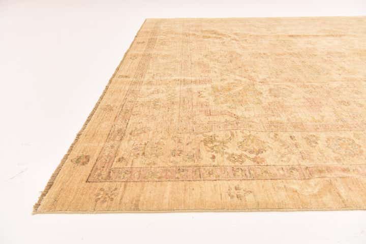 8' 2 x 9' 7 Hand Knotted Peshawar Ziegler Rug