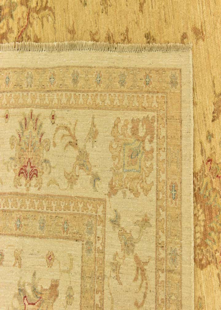 7' 1 x 9' 10 Hand Knotted Peshawar Ziegler Rug
