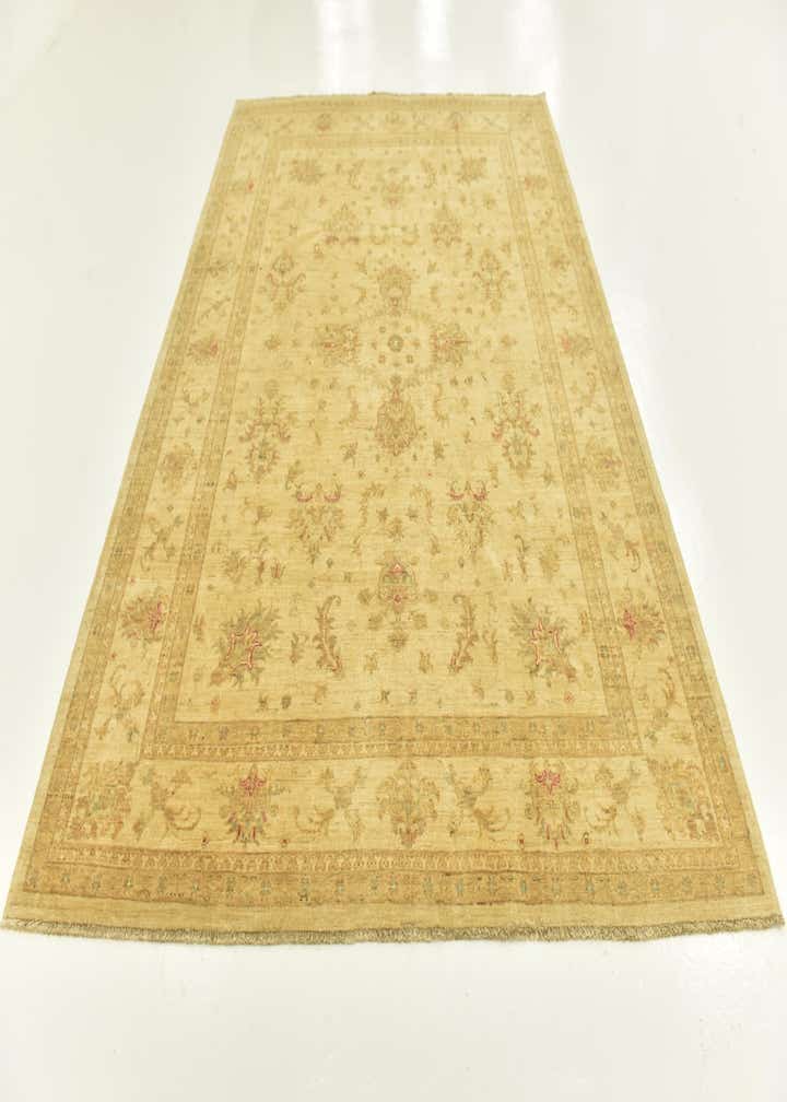7' 1 x 9' 10 Hand Knotted Peshawar Ziegler Rug