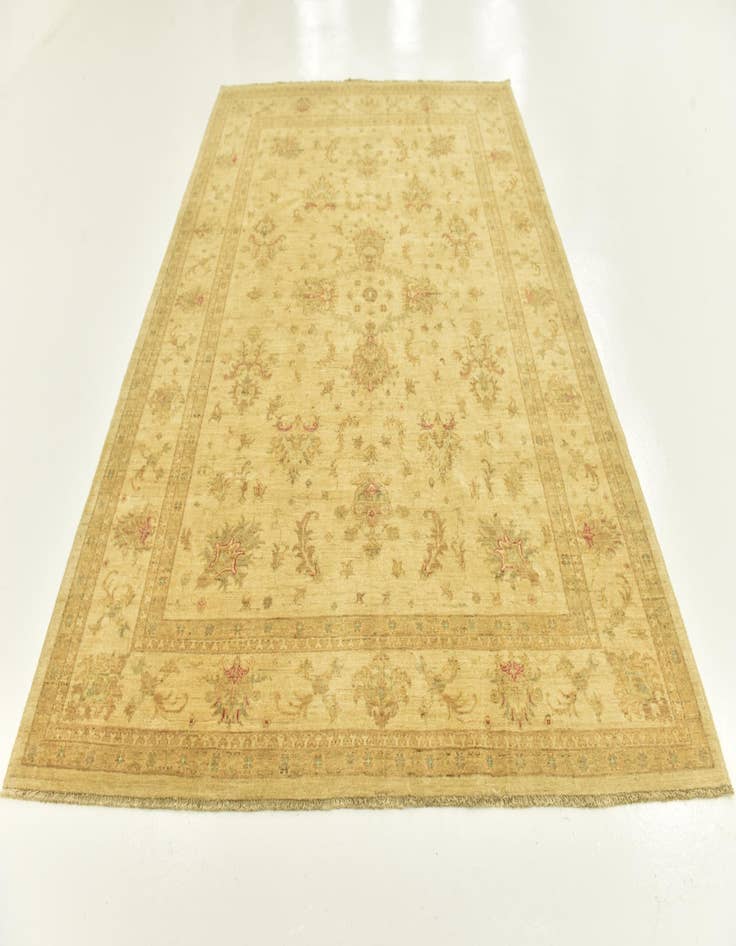 Detail image of 7' 1 x 9' 10 Hand Knotted Peshawar Ziegler Rug