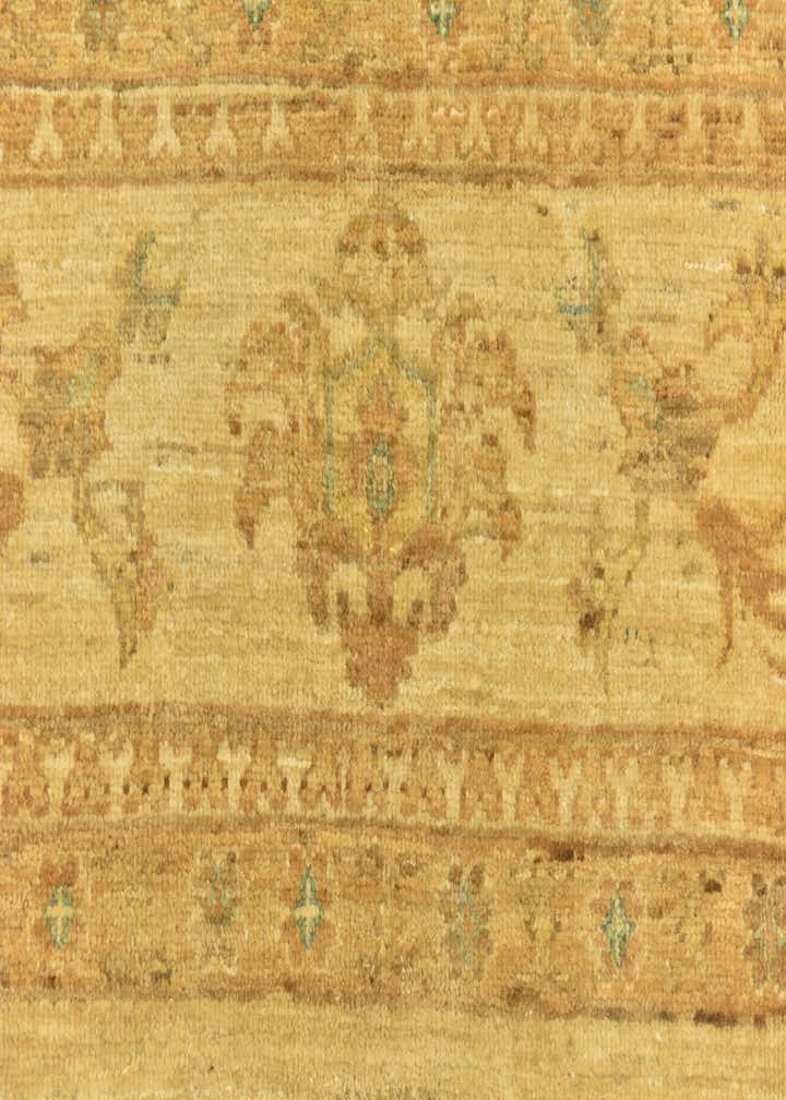 7' 1 x 9' 10 Hand Knotted Peshawar Ziegler Rug