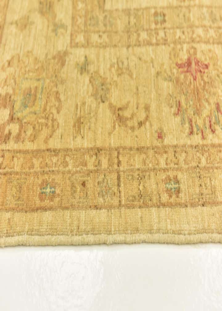 7' 1 x 9' 10 Hand Knotted Peshawar Ziegler Rug
