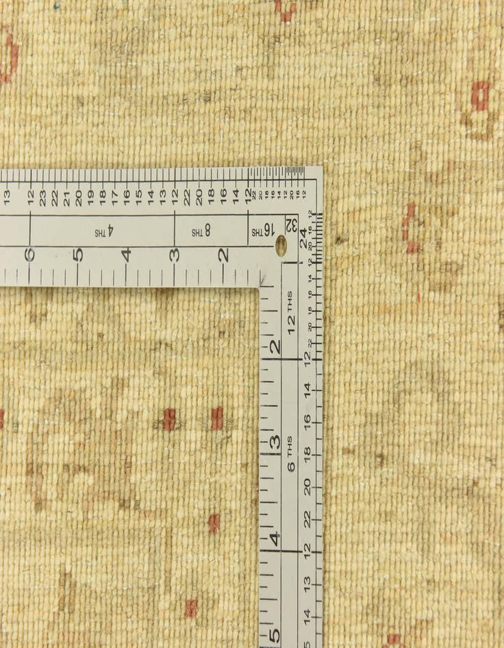 Detail image of 7' 1 x 10'  Hand Knotted Peshawar Ziegler Rug