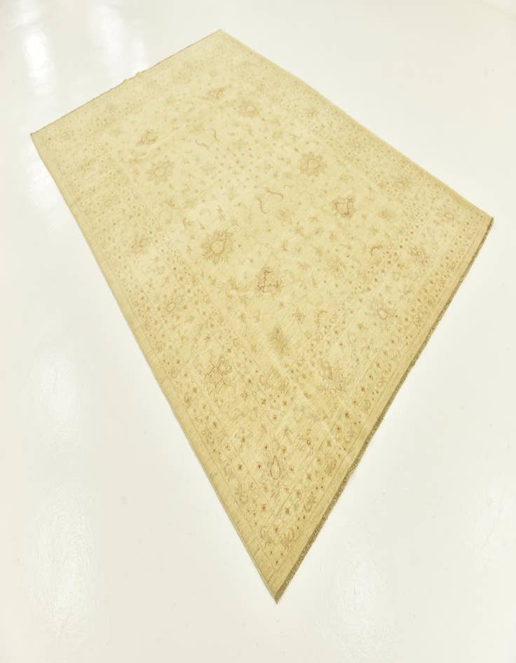 Detail image of 7' 1 x 10'  Hand Knotted Peshawar Ziegler Rug