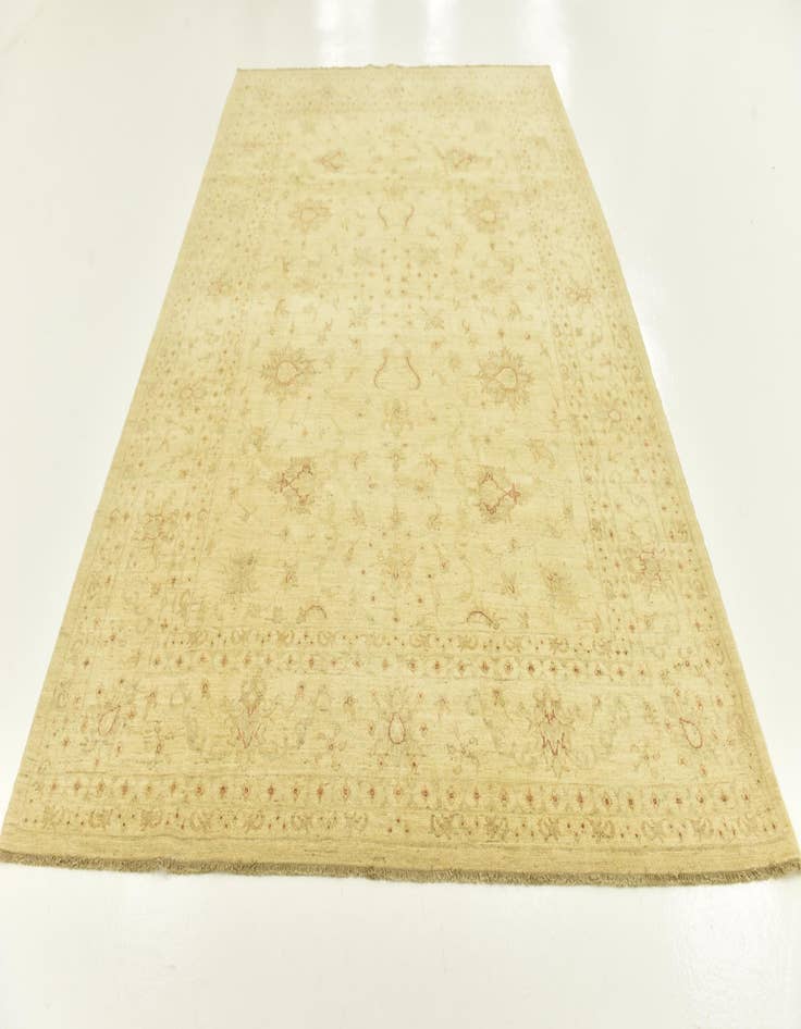 Detail image of 7' 1 x 10'  Hand Knotted Peshawar Ziegler Rug