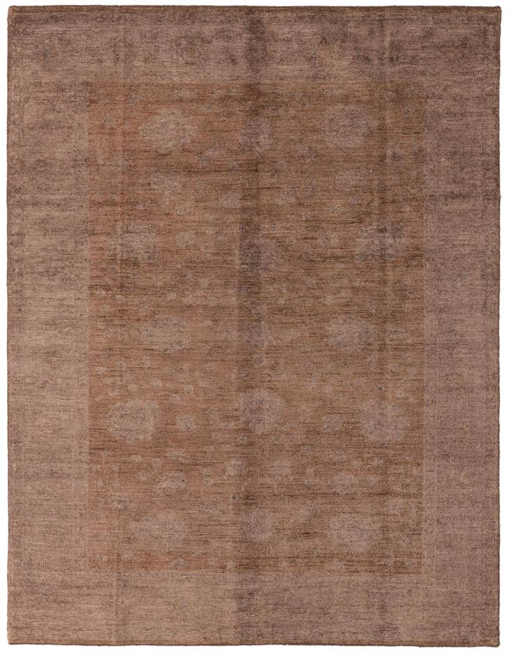 Detail image of 6' 3 x 9' 4 Hand Knotted Peshawar Ziegler Rug