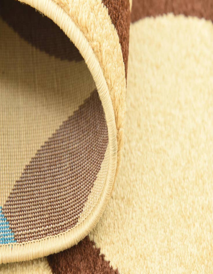 Detail image of 6' 7 x 10' Reproduction Gabbeh Rug