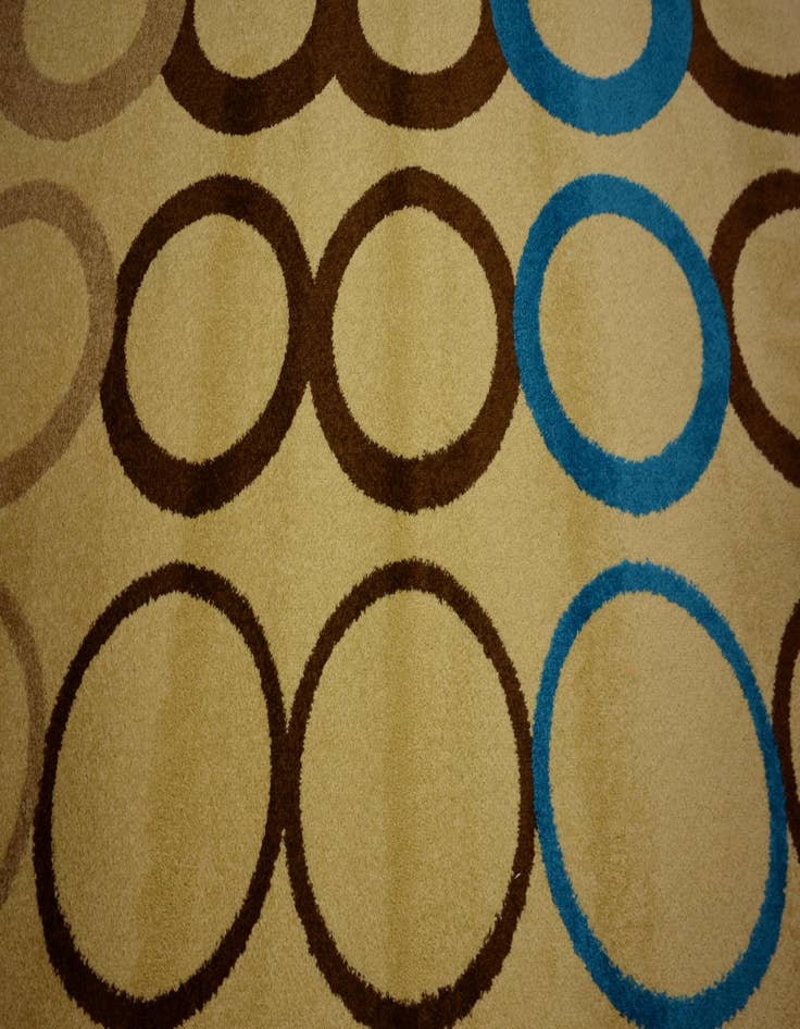 Detail image of 6' 7 x 10' Reproduction Gabbeh Rug