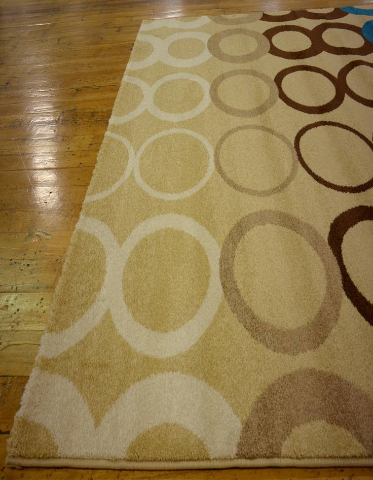 Detail image of 6' 7 x 10' Reproduction Gabbeh Rug