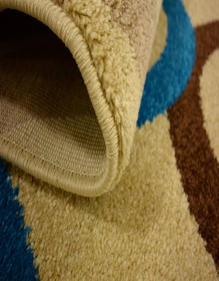 Detail image of 6' 7 x 10' Reproduction Gabbeh Rug