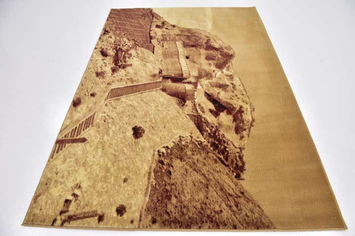 5' 4 x 7' 7 Reproduction Gabbeh Rug