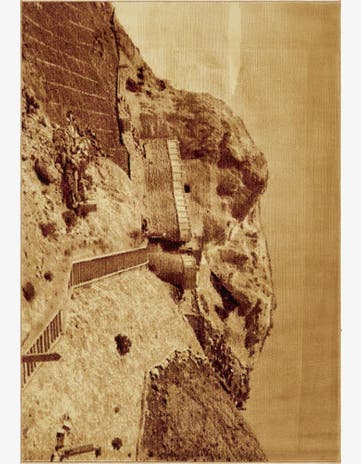 5' 4 x 7' 7 Reproduction Gabbeh Rug