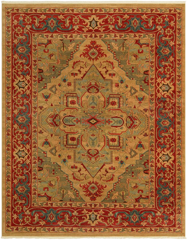 Detail image of 9' x 12' Serapi Rug