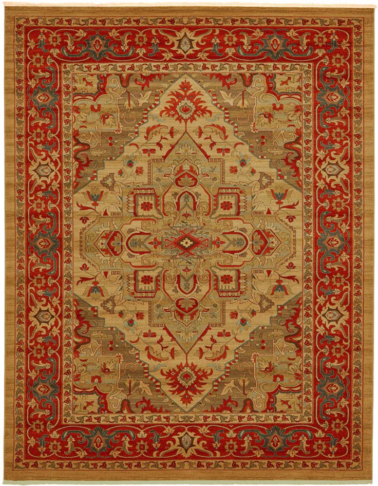 Detail image of 10' x 13' Serapi Rug