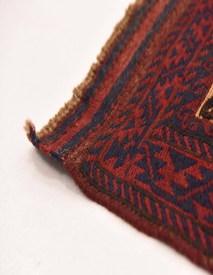 Detail image of 6' 5 x 9' 4  Hand Knotted Sumak Oriental Wool Rug